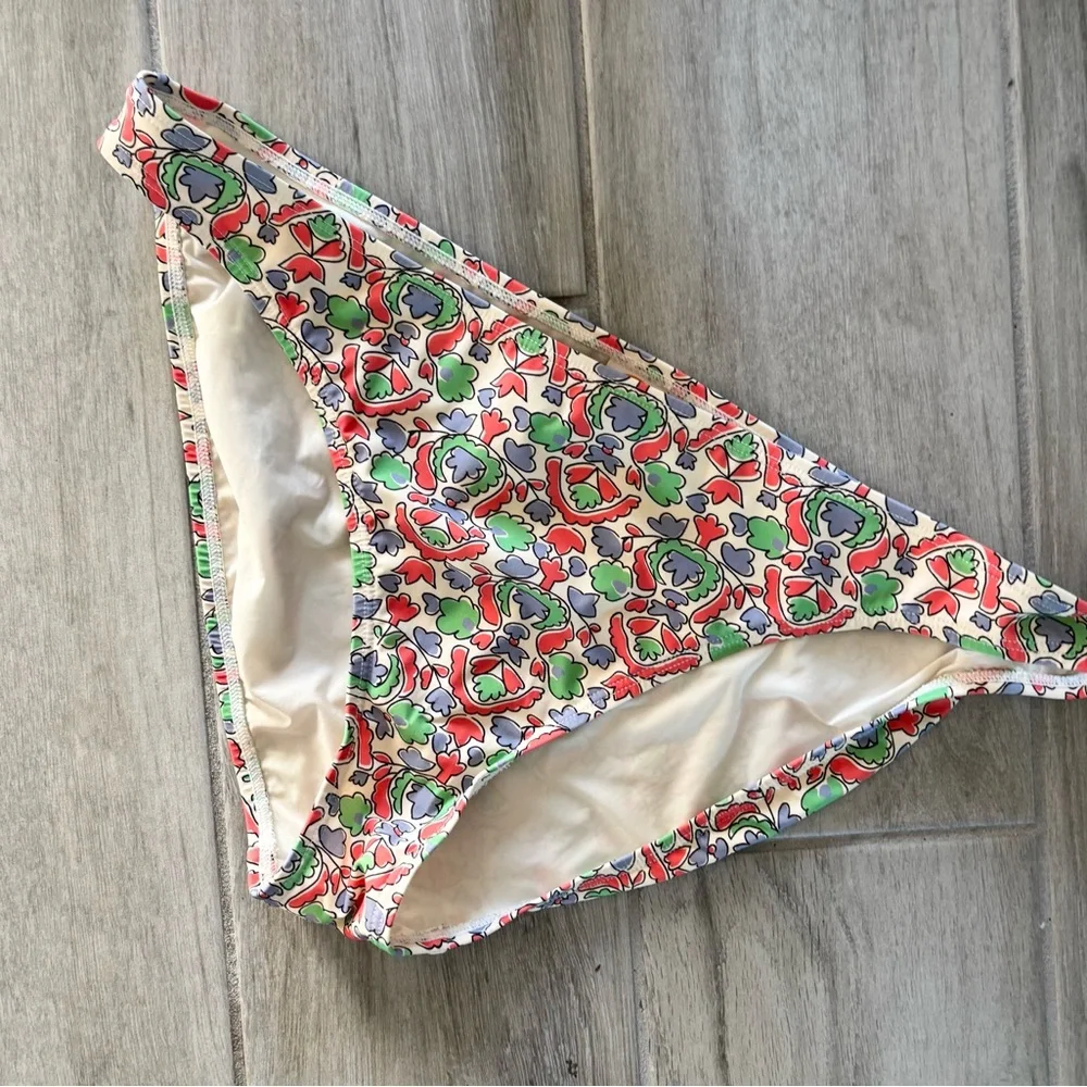 Tori Burch Costa Paisley Printed Bikini‎ bottoms  size large